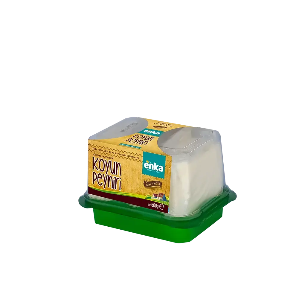 Tam Yağlı Naturel Beyaz Peynir (Koyun, Keçi ve İnek) - 600 g
