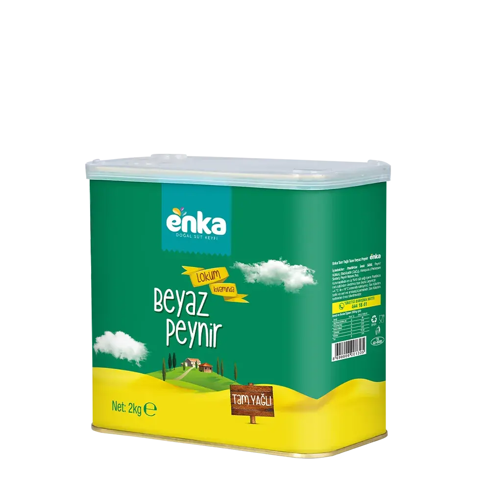 Tam Yağlı Beyaz Peynir Lokum Kıvamında - 2 kg