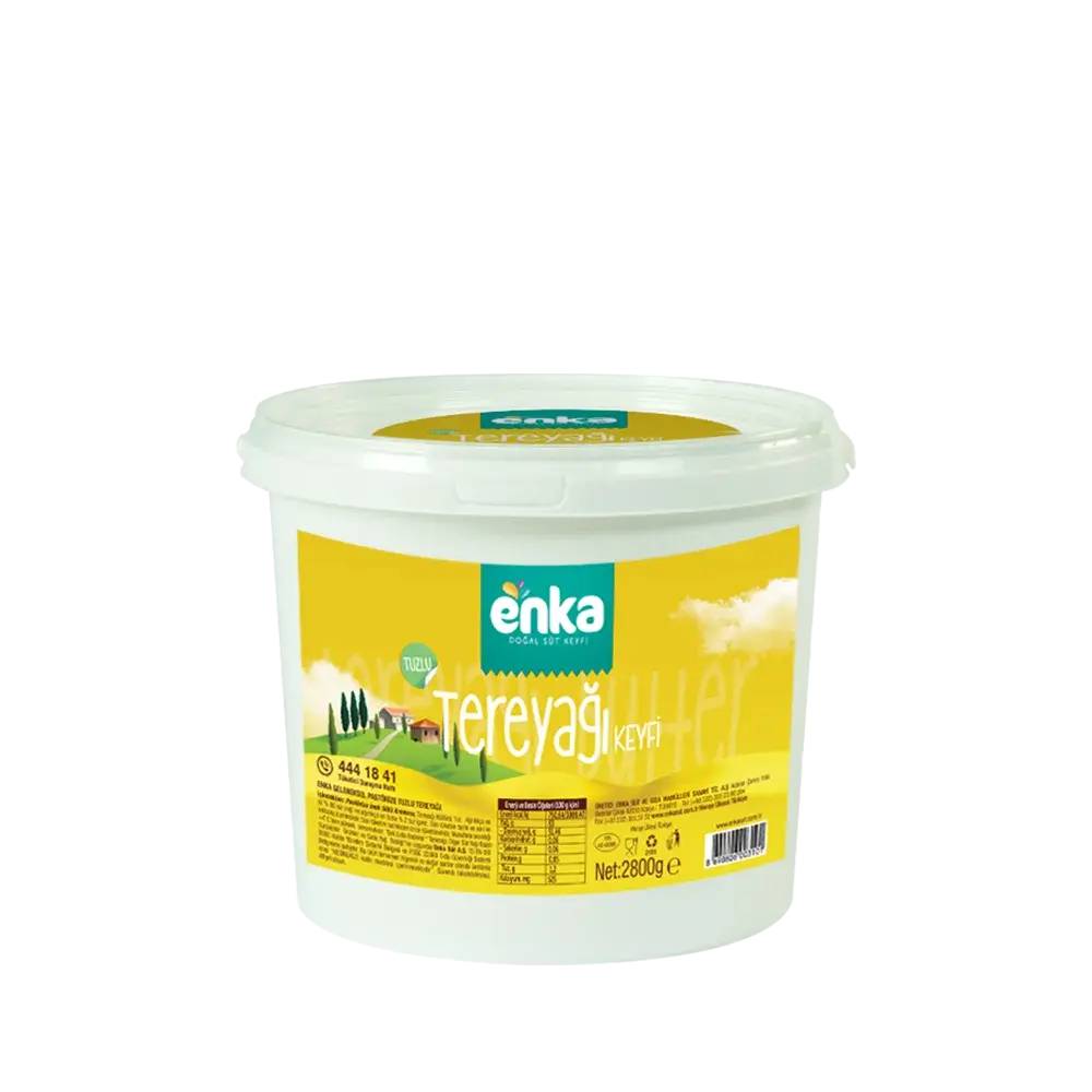 Pastörize Tuzlu Tereyağı - 2800 g